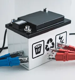 Branded car and inverter batteries at JK Battery shop